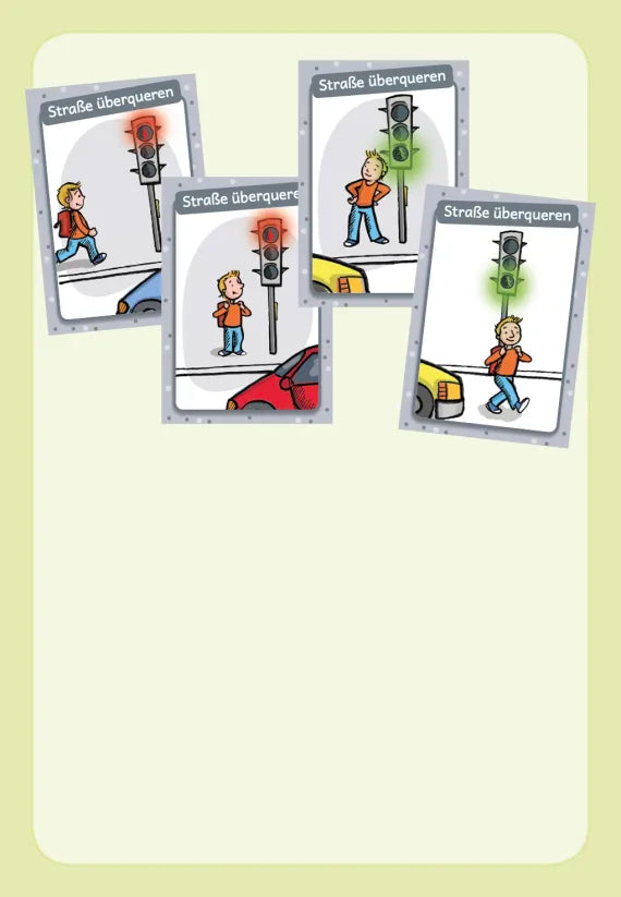 Was kommt zuerst? Denk- und Legespiele mit 32 Karten für Kinder von 3 bis 8