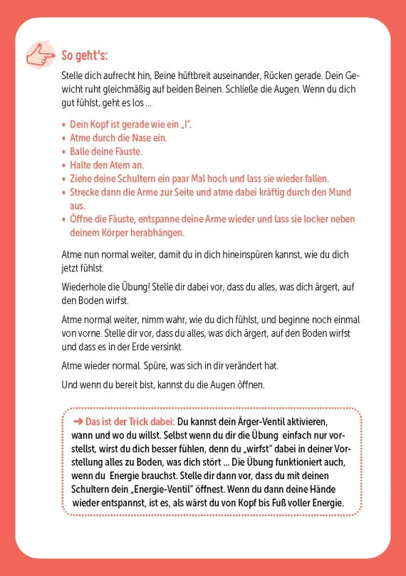 Der Schulstress hat Pause. 30 Bildkarten für Grundschulkinder von 6 bis 10 Übungen für Entspannung und Konzentration