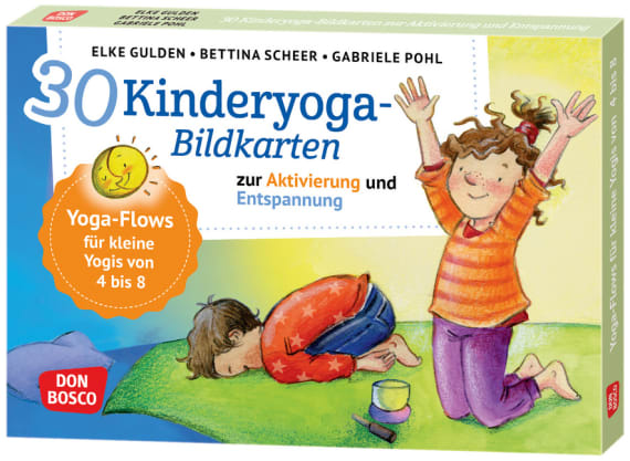 30 Kinderyoga-Bildkarten zur Aktivierung und Entspannung