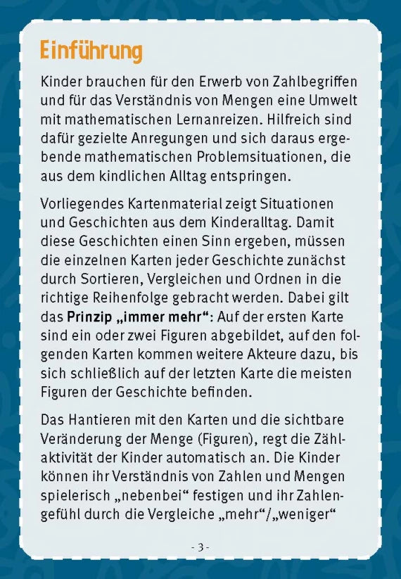 Wie viele sind wir hier? Bildergeschichten zum Zählen und Rechnen lernen für Kinder von 3 bis 8