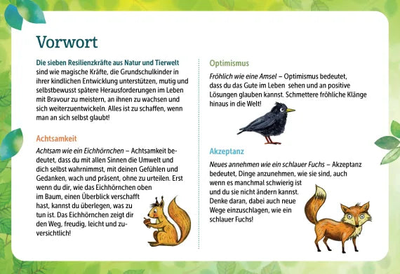 30 Bildkarten zum Waldbaden für Kinder Durch Naturerleben Achtsamkeit und Resilienz stärken