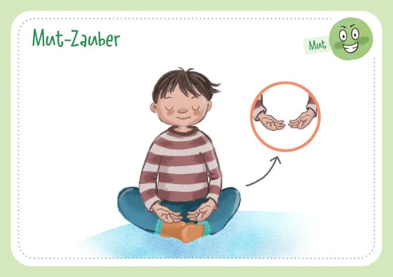 Gefühle in Balance mit Kinderyoga - 30 Übungen zum Wahrnehmen und Regulieren. Bildkarten für Kinder von 4 bis 10