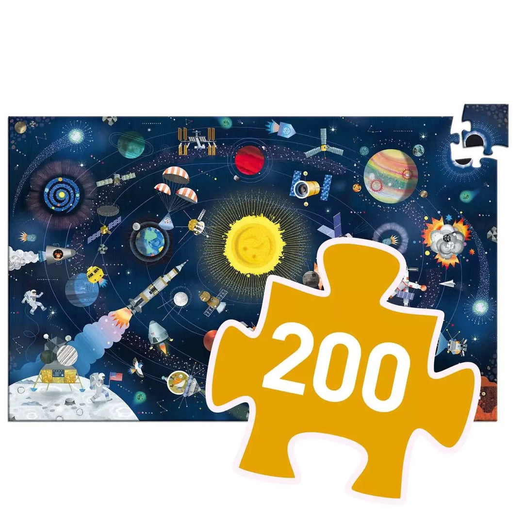 HIDDEN OBJECT PUZZLE: SPACE - 200 PIECES