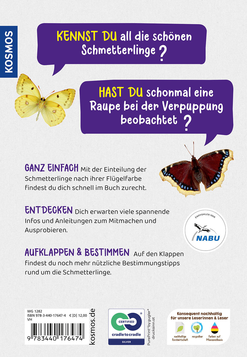 WELCHER SCHMETTERLING IST DAS? KINDERNATURFÜHRER