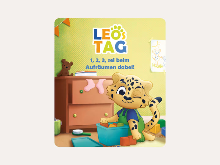 Tonies Leos Tag – 1, 2, 3, sei beim Aufräumen dabei!