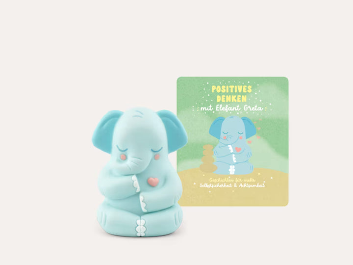 Tonies Positives Denken mit Elefant Greta – Geschichten für mehr Selbstsicherheit und Achtsamkeit