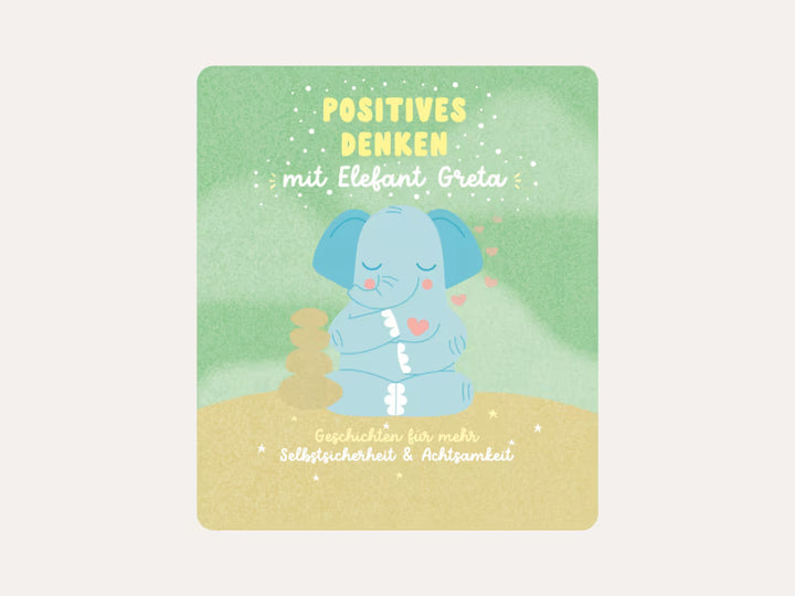 Tonies Positives Denken mit Elefant Greta – Geschichten für mehr Selbstsicherheit und Achtsamkeit