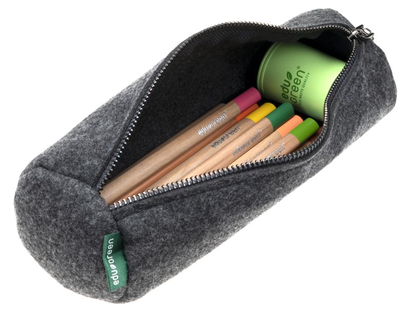 eduGreen Buntstifte – 18er Set im Filzmäppchen