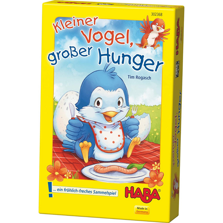 Kleiner Vogel, großer Hunger - ein fröhlich-freches Sammelspiel