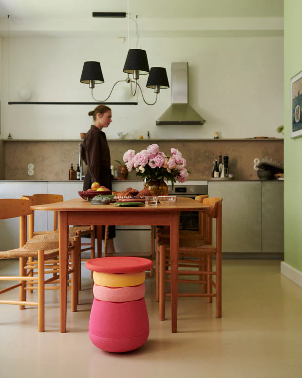 Stapelstein® Dynamic all – Modularer Hocker für Bewegung & Konzentration in jedem Alter - flowers