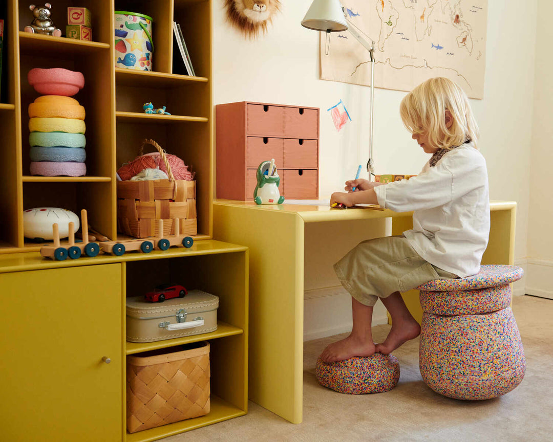 Stapelstein® Dynamic complete – Vollständiges Sitz- & Balance-System für Schule, Therapie & Zuhause