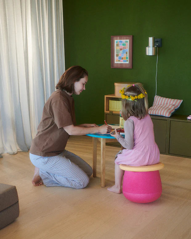 Stapelstein® Dynamic small – Kinderhocker-Set für Balance & Bewegung ab 3 Jahren - flowers