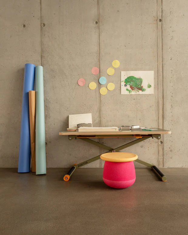 Stapelstein® Dynamic small – Kinderhocker-Set für Balance & Bewegung ab 3 Jahren - flowers