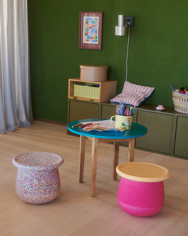 Stapelstein® Dynamic small – Kinderhocker-Set für Balance & Bewegung ab 3 Jahren - flowers