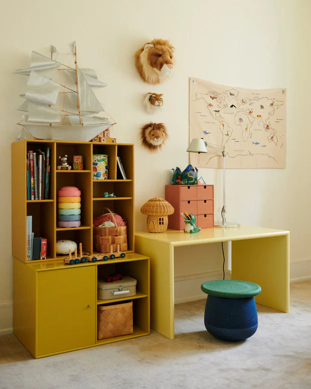 Stapelstein® Dynamic small – Kinderhocker-Set für Balance & Bewegung ab 3 Jahren - water & greens