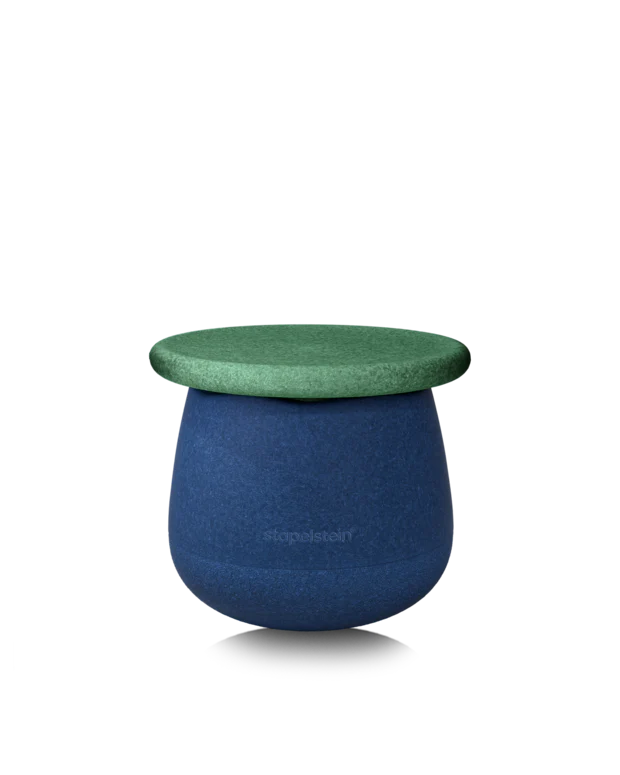 Stapelstein® Dynamic small – Kinderhocker-Set für Balance & Bewegung ab 3 Jahren - water & greens