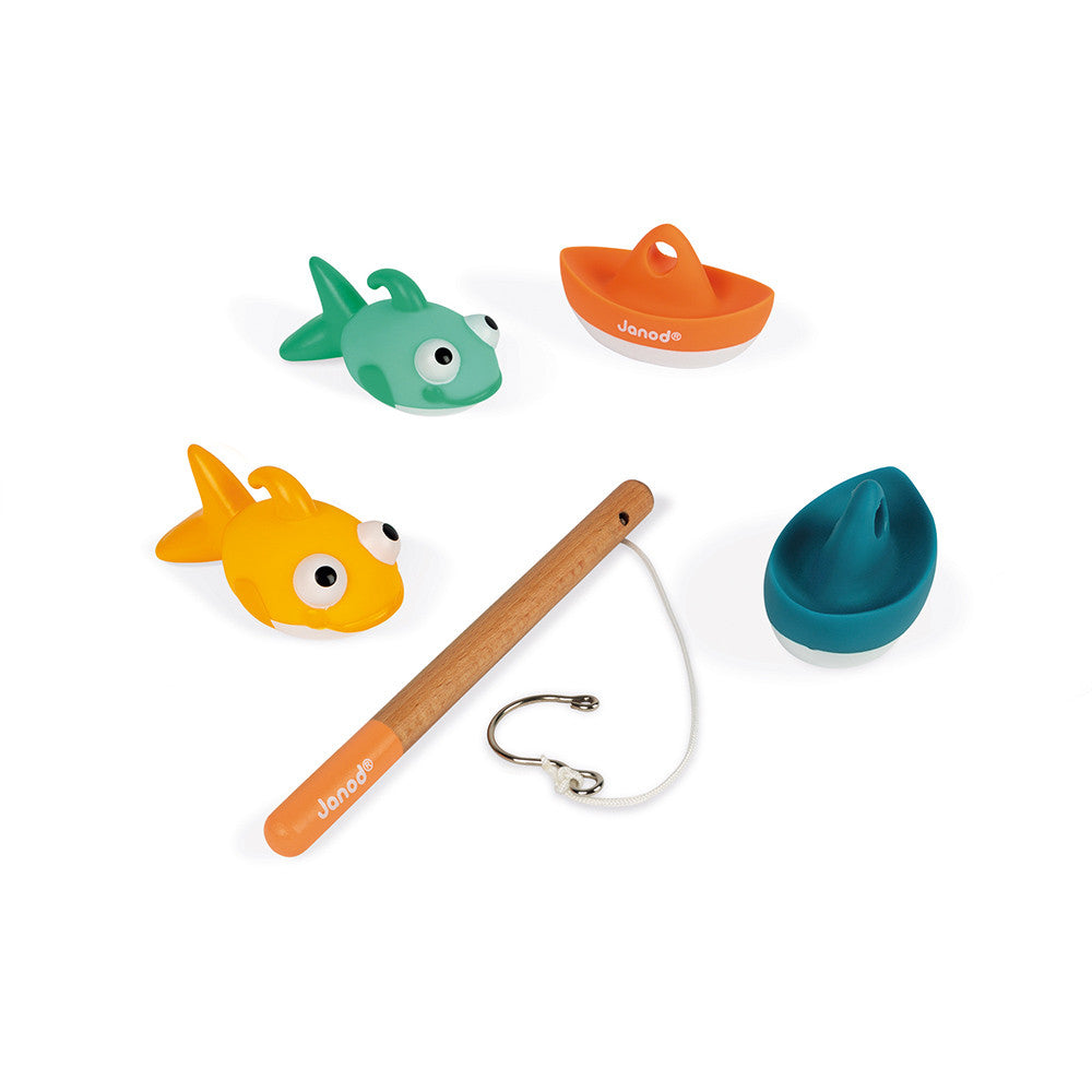 Bath toy fishing set 4 parts - JANOD J04715 –
