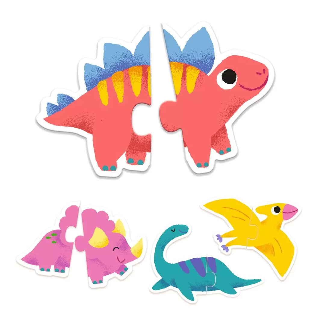 Assoziationspuzzle: Puzzle Duo: Dinos