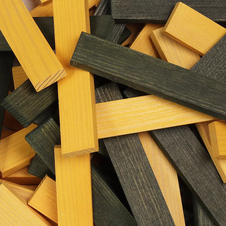 KAPLA® Buch & Farben – Grün & Gelb