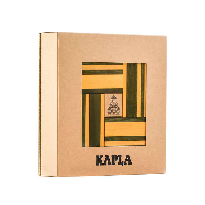 KAPLA® Buch & Farben – Grün & Gelb