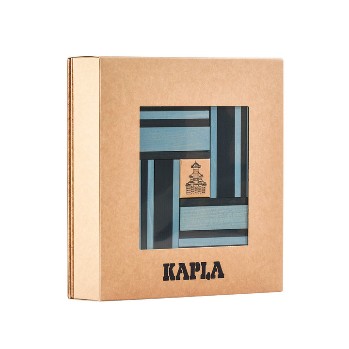 KAPLA® Buch & Farben – Hellblau & Dunkelblau
