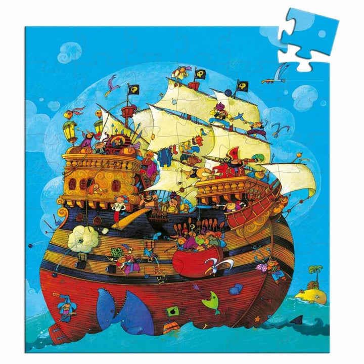 Formen Puzzle Barbarossa'S Boat 54 Teile