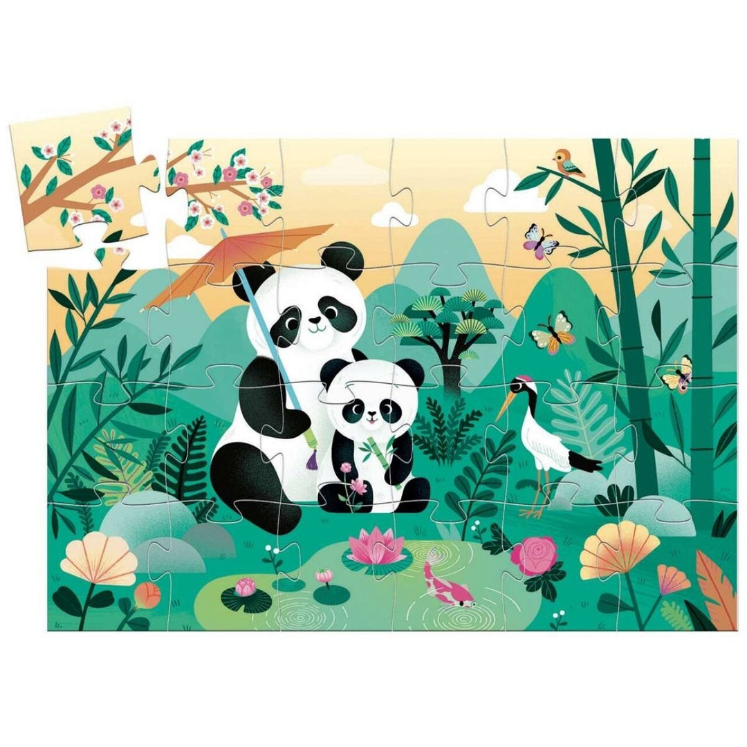 Shapes Puzzle: Leo the Panda 24 Pieces