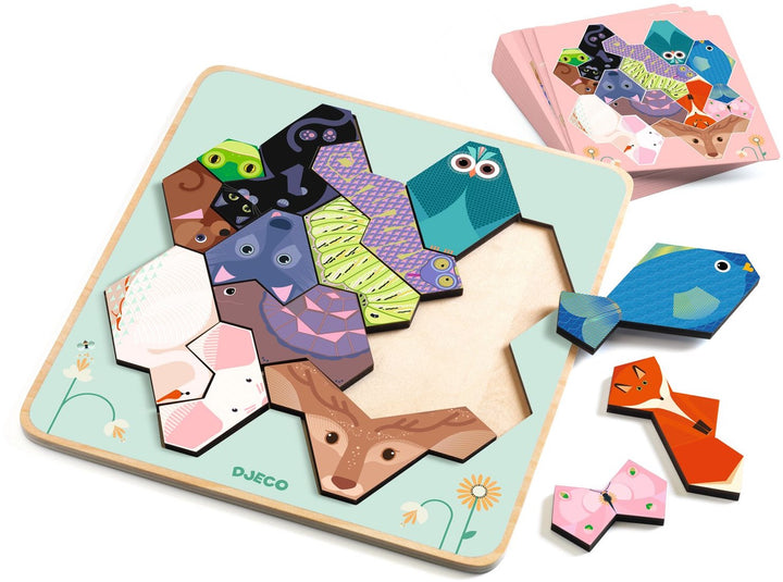 Eduludo Formanimo Animal Shapes Educational Toy