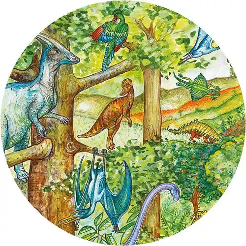 Beobachtungspuzzle Dinosaurier (100 Teile)