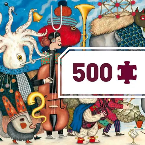 Puzzle Fantasy Orchestra - 500 Teile - FSC Karton