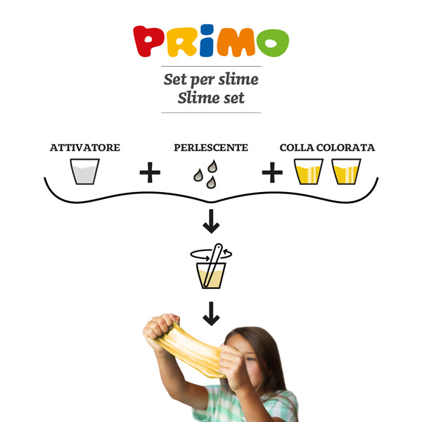 Sparkling Slime Set – glitzernder transparenter Kleber