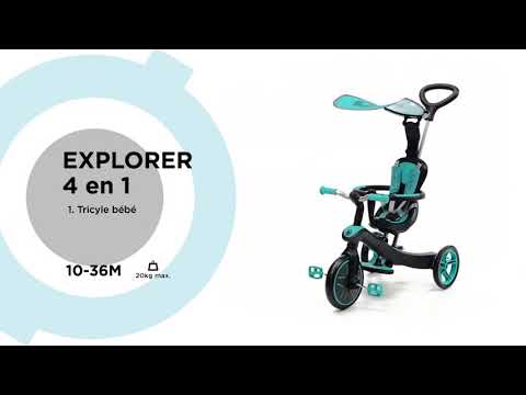 Explorer Trike 4in1 - violette