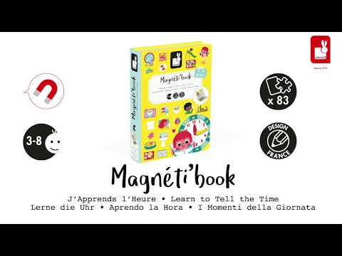 Magneti'Book - Learn the Clock - JANOD J02724 