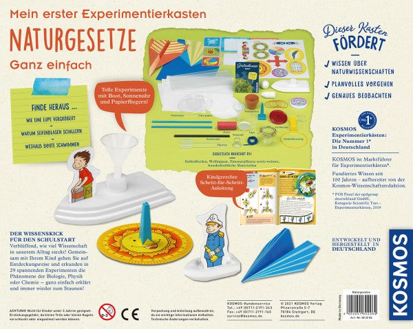 Mon premier kit d'expérimentation - lois naturelles