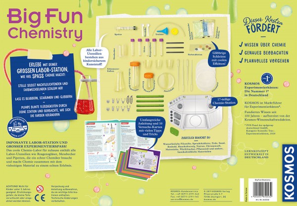 Big Fun Chemistry - Votre station expérimentale folle