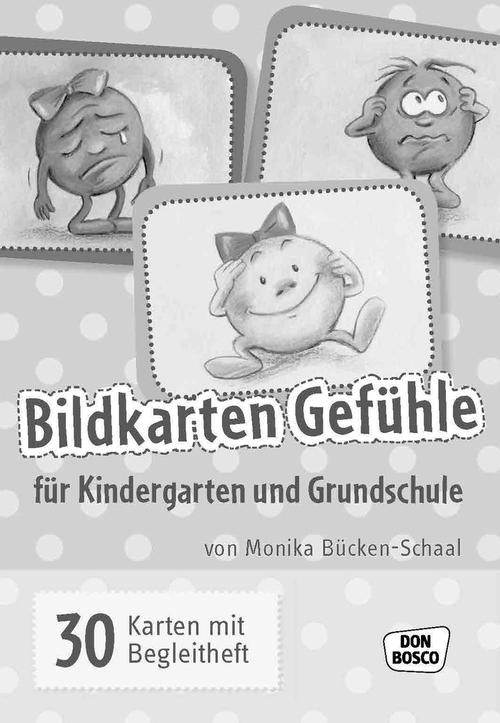 Bildkarten Gefühle für Kindergarten und Grundschule