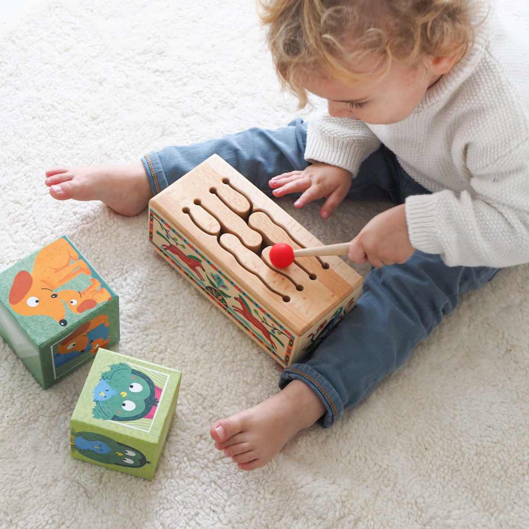 Animambo: wooden drum