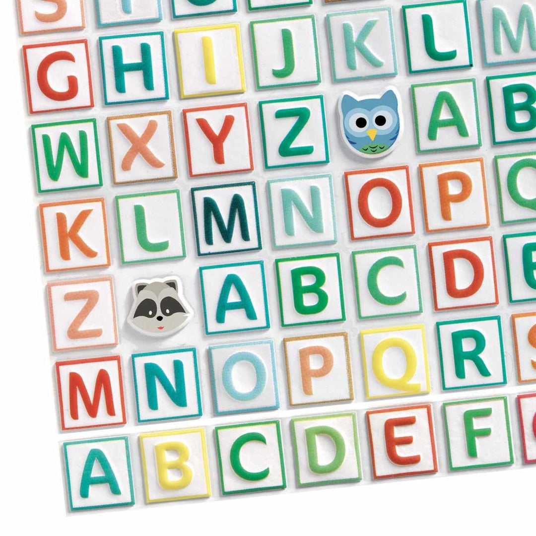 Stickers: letters