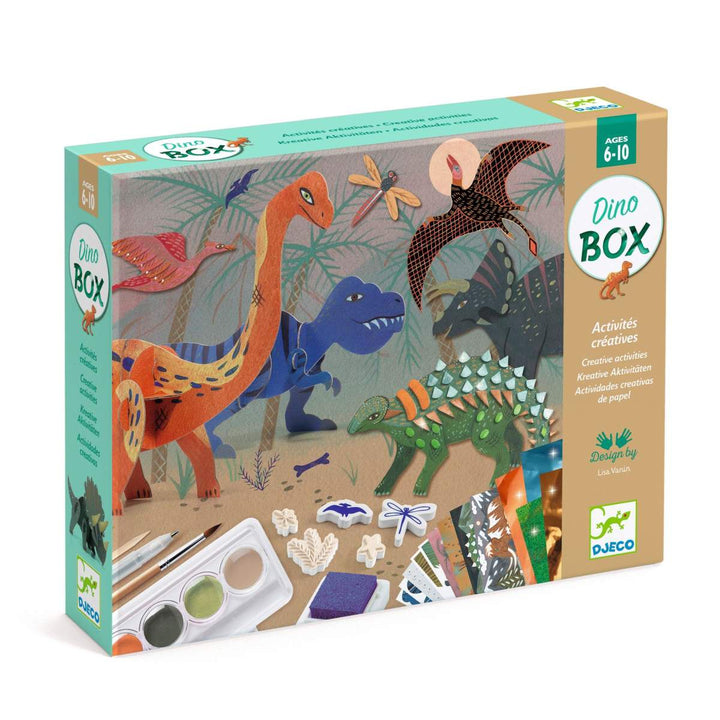 Dino Box: Multi-Activity Kit Welt der Dinosaurier