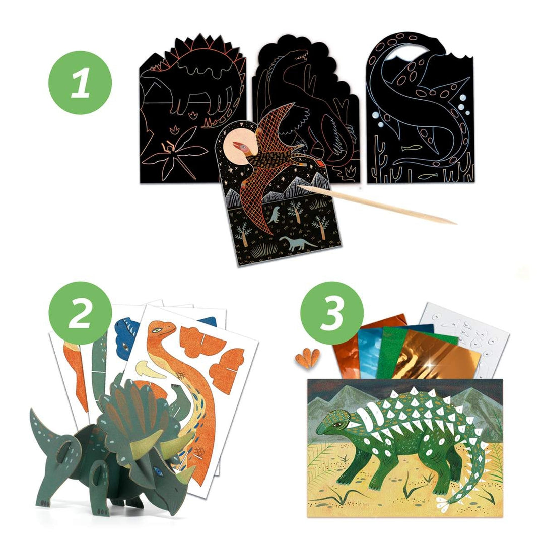 Dino Box: Multi-Activity Kit World of Dinosaurs