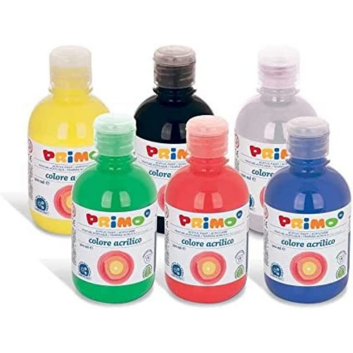 Acrylfarbe, Flasche mit Dosierverschluss, verschiedene Farben, 300ml